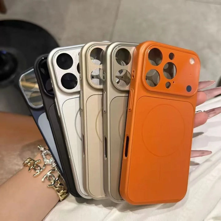 AG Nano Frosted Glass MagSafe Case for iPhone 17 16 15 14 13 Pro Max