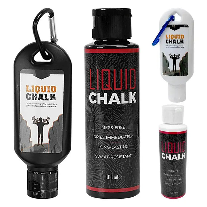 50ml/100ml Liquid Chalk Sweat-Resistant Workout Magnesium Powder Anti-slip Cream Grip Weight Lifting Climbing Gym Sports Chalk