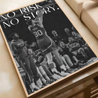 Athlete Inspirational Quotation Poster Home Gym Football Basketball Prints Wall Stickers Paintings for Home Living Room Decor