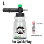 Car Wash Snow Foam Lance Foam Nozzle Foam Cannon Foam Generator for Daewoo Hammer Karcher Huter Makita High Pressure Washer