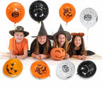 Halloween Decoration Balloon Ghost Pumpkin Skeleton Ghost Bar Party Decor Balloon Decoration 12 inch Latex Balloon