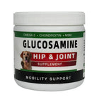 Advanced Glucosamine for Dogs, Hip Joint Supplement Chews Helps Joint Pain Relief - Chewable Treats for Small, Medium, Large Dog