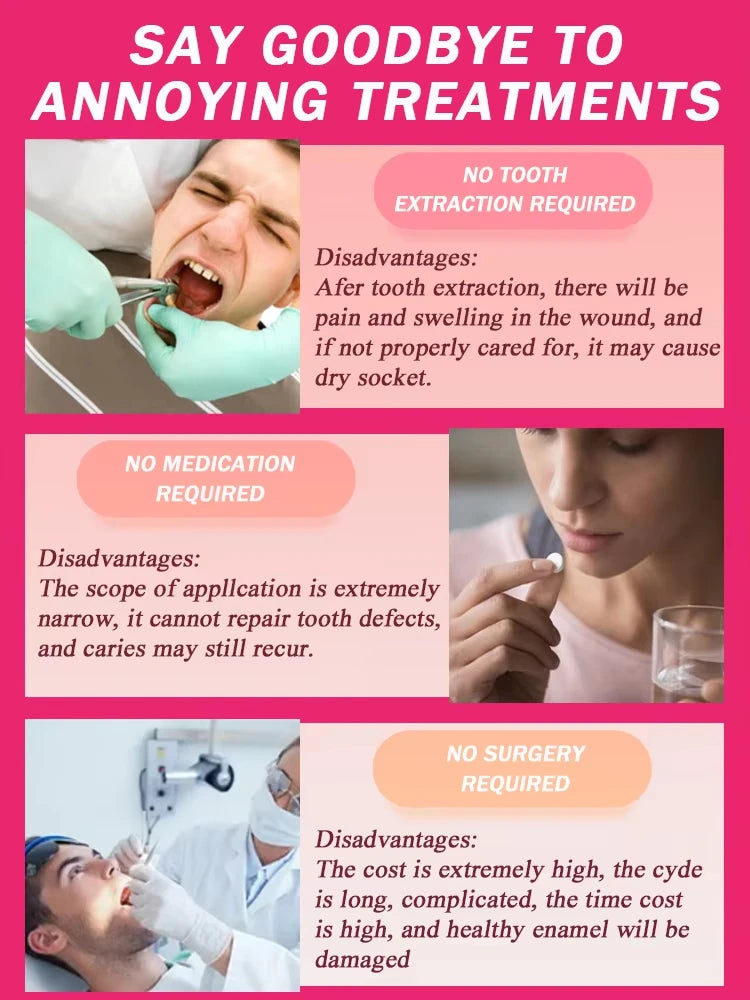 Solve Your Dental Problems and Regain a Radiant Smile!Daily Tooth Care Toothpaste Plaque Cleansing Teeth Brightening Oral Hygiene