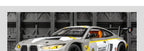 1:24 BMW M4 GT3 Alloy Sports Car Model Diecast Metal Toy Car Vehicles Model Simulation Sound and Light Collection Childrens Gift