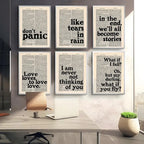 Motivational Quotes Success Poster Stickers Mural Painting Self-Adhesive Wall Decals for Bedroom Living Room Home HD Decor Gift