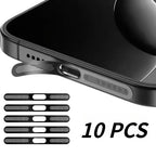 10Pcs Metal Dustproof Net Sticker For iPhone 16 Pro 15 14 13 12 Series Earpiece Speaker Hole Anti-dust Mesh Protector Compatible