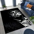 Classic Scarface Tony Montana Movie Art Carpet Rug for Bedroom Living Room Sofa Home Doormat Decor Large Kids Non-slip Floor Mat