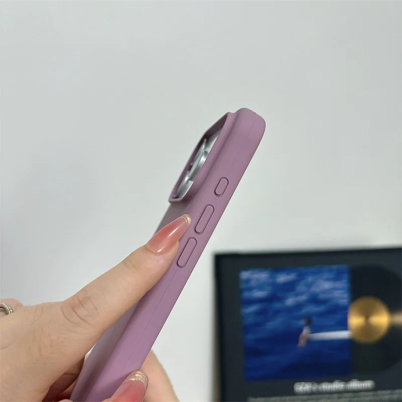 Magnetic Liquid Silicone Case for iPhone 17 Series MagSafe Shockproof Cover