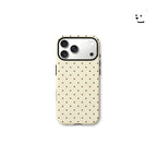 New Wave Point Fashion Phone Case for iPhone 17 16 15 14 13 12 11 X XS XR XSMAX 7 8 Air Pro Max Plus Luxury Double-layer Cover