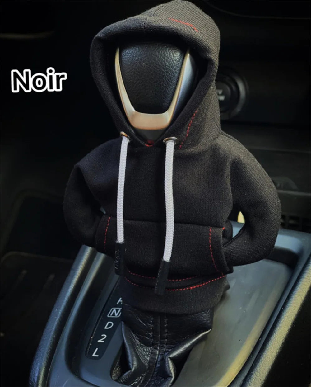 Gearbox Handle Hoodie Hot Night Sweatshirts Handbrake Cover Universal Car Gear Lever Knob Cover Gearshift Hoodie For Gearbox