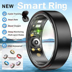 R10 Smart Ring with Charging Case Multi-color Ring Men Women Health Sleep Heart Rate Monitoring IP68 Waterproof Multi-sport Mode