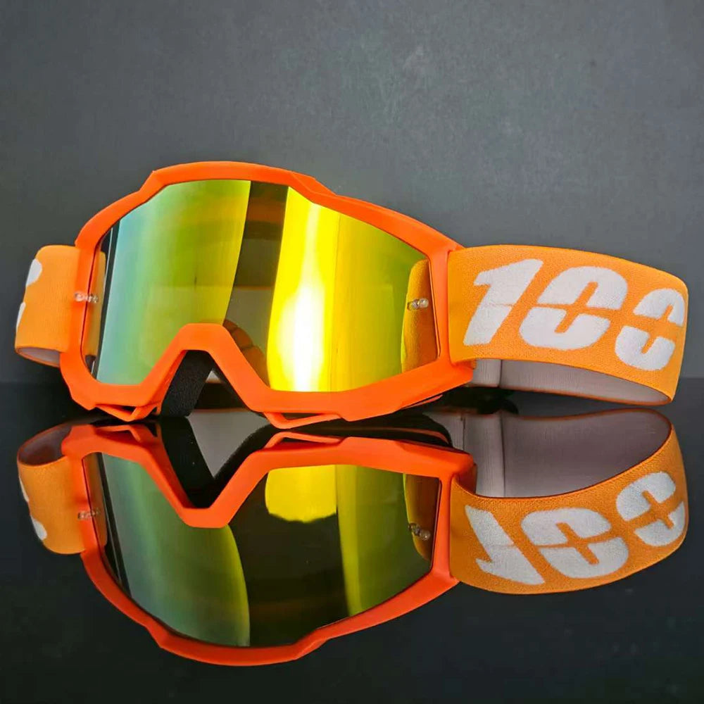 Motocross Motorcycle Glasses ATV Racing Goggles MTB Off-Road Windproof Protective Sunglasses