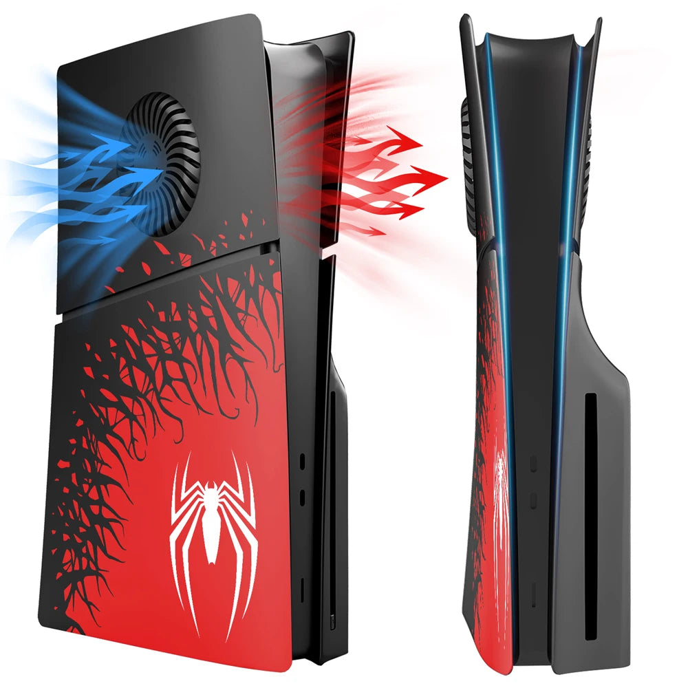 PS5 Slim Faceplate with Cooling Vent – Disc & Digital