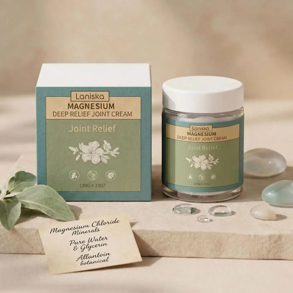 2026 Total Relief Soothing Magnesium Cream for Muscle Comfort Brightening  Soothing Nerve For Daily Skin Hydration Moisturizing