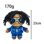 Multiple Styles Cute Cat Eminem XXXTentacion Frank Ocean Plush Toy Doll with Clothes Stuffed Soft Plush Toys Fans Collect Gift