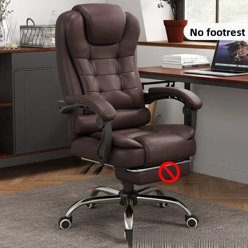 Multi-functional Computer chair Household comfortable boss chair Lifting swivel chair Recumbent back office chair