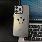 Simple Stylish Patterned Phone Case For iPhone 17 Air 16 E 15 14 13 12 11 Pro Max Plus MINI Y2K Anti-fall Shockproof IMD Cove