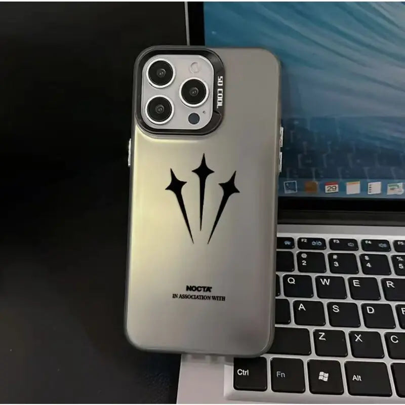Simple Stylish Patterned Phone Case For iPhone 17 Air 16 E 15 14 13 12 11 Pro Max Plus MINI Y2K Anti-fall Shockproof IMD Cove