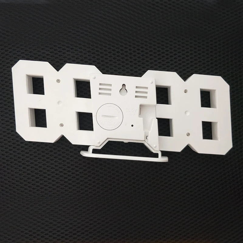 3D LED Digital Wall Clock – USB Powered
