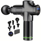 Massage Gun Fascia Deep Muscle Relax Body Neck Massager Electric Fitness Equipment Noise Reduction Male Female