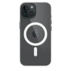 Original Magnetic Clear Case for iPhone 18 17 16 15 14 13 12 11 Pro Max 12 13 mini Funda for Magsafe Silicone Transparent Cover