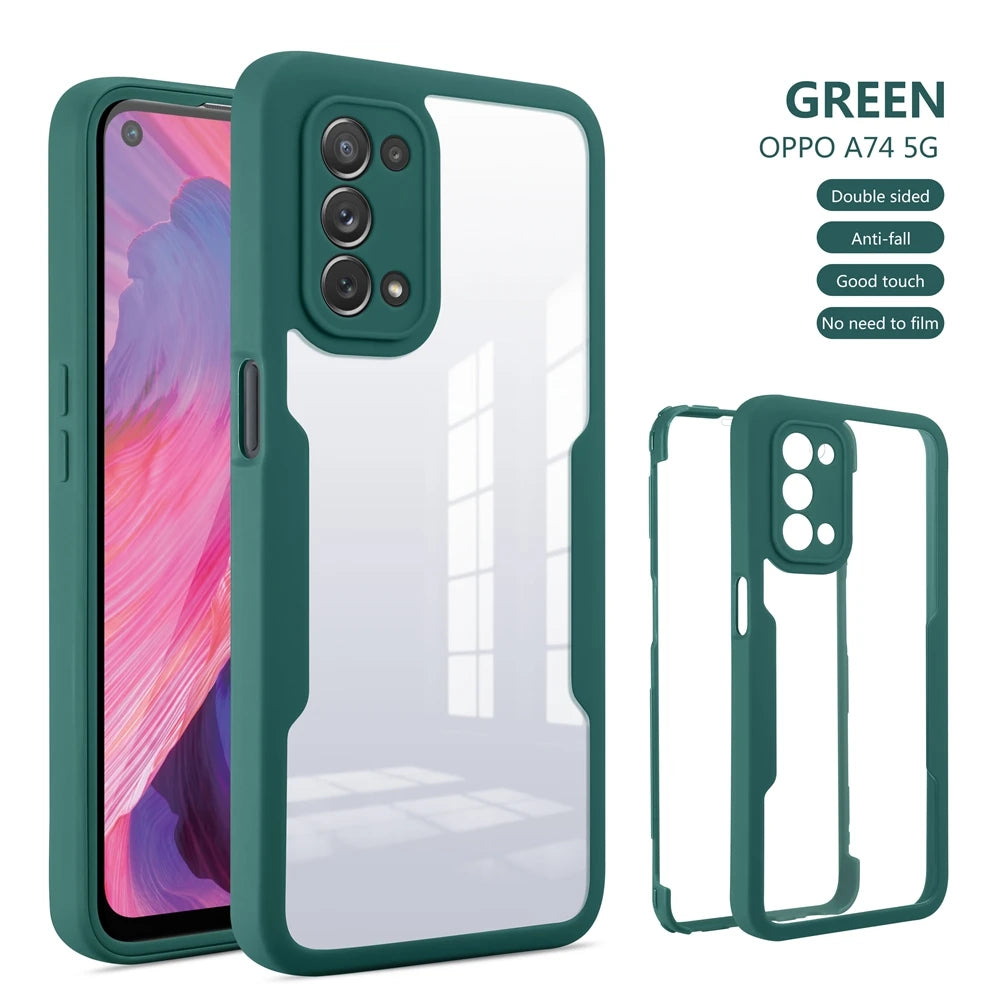 360 Full Body Case For Samsung A73 A72 A57 A56 A55 A54 A52 A37 A35 A34 A33 A32 A27 A25 A24 A17 A16 A15 A14 A13 A07 A06 A05 A04 S