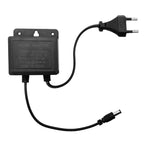 2pcs DC12V 2A EU Plug Power Adapter Waterproof Black For CCTV Security Surveillance AHD Camera Charger NVR DVR Input AC100V-240V