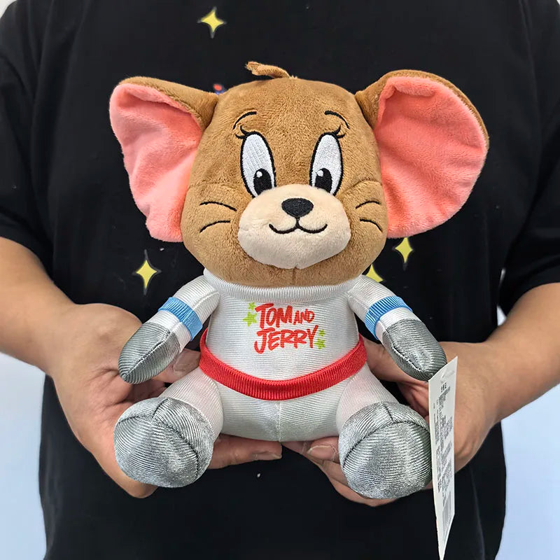 New Classic 19cm Tom and Jerry Plushies - Ideal Gift for Movie Fans and Kids Movie Series Stuffed Animal Collectors