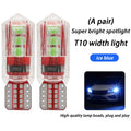 Width light modified car led lens t10 small light bulb super bright car exterior lights running lights general wholesale h11 h7
