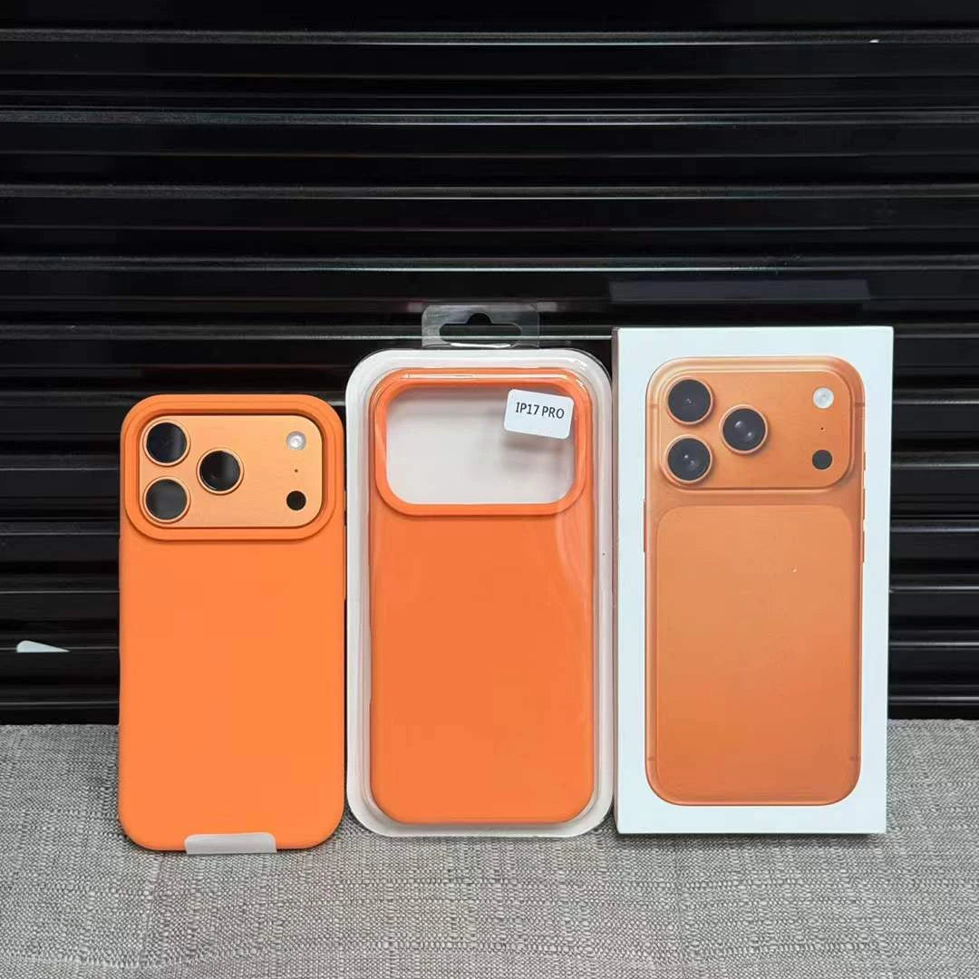 For iPhone 18 17 Pro Max Case Original Liquid Silicone Phone Cases For iPhone 17 17Pro 17 Pro Max Skin Smooth Soft Bumper Cover