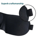 3D Sleep Mask Eye Mask for Travel Yoga Nap Lightweight Breathable Eye Cover Night Sleep Block Out Light Eyepatch for Women Men