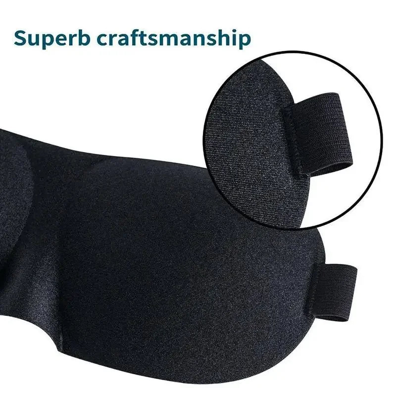 3D Sleep Mask Eye Mask for Travel Yoga Nap Lightweight Breathable Eye Cover Night Sleep Block Out Light Eyepatch for Women Men