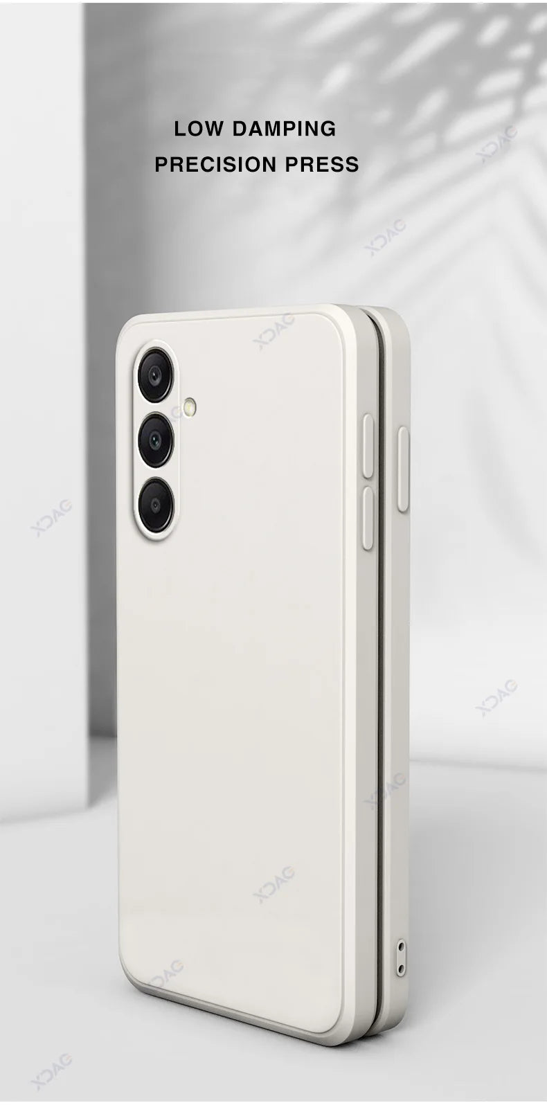 Original Square Liquid Silicone Phone Case for Samsung Galaxy A26 A36 A56 5G 360 Soft Protective Anti-drop Shockproof Back Cover