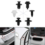 Auto Fastener Clip Mixed Car Body Push Retainer Pin Rivet Bumper Door Trim Panel Fastener Kit Car Clip 100/50 Box /Bag packaging