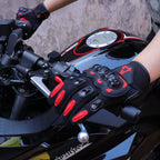 Summer Motorcycle Gloves Men Women Full Finger Touch Screen Motocross Racing Gloves Motorbike Bicycle Cycling Glove M-XXL