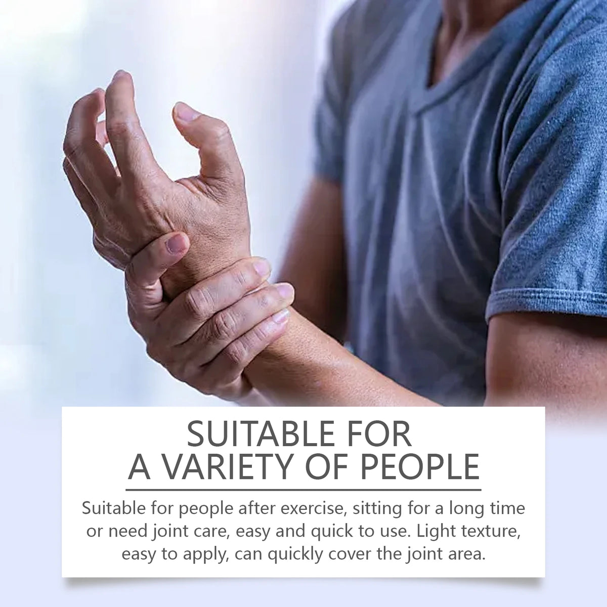 Body Soothing Massage Gel, Muscle‑Relaxing, Skin‑Friendly, Easy‑Absorbing, Gentle Daily Care for Joints,Knees,Blbows & Shoulders