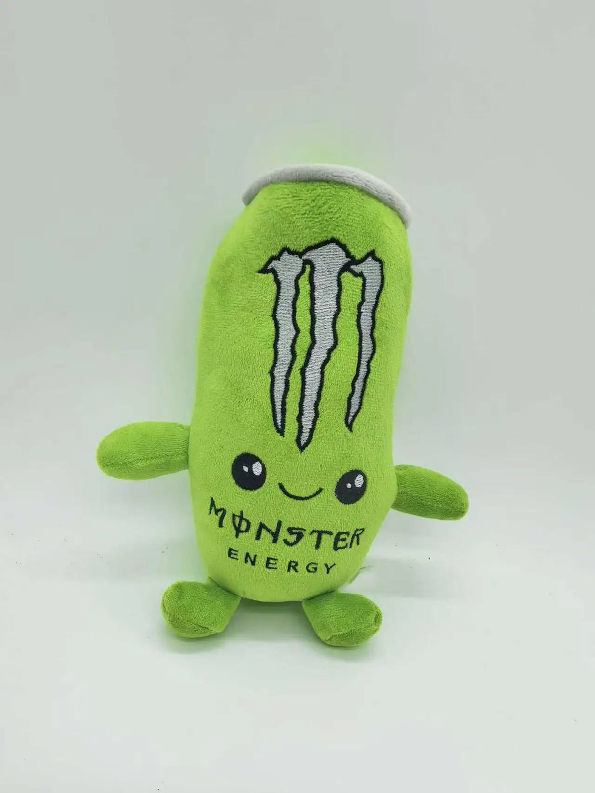 Zero Sugar White Monster Energy Drink Plush Toy Simulation Can Stuffed Ornament Doll Cute Soft Figure Decor Gift for Friend