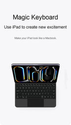Magic Keyboard for iPad Pro 11 13 M5 Case for iPad Air 11 13 Inch M4 2026 M3 M2 Funda iPad 10th Gen 11th A16 Air 5 4 Smart Cover