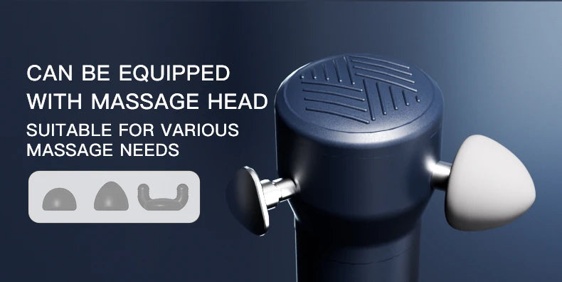 Booster Upgraded Massage Gun Powerful Handheld Cordless Deep Tissue Vibrating Muscle Massager with 3 Speeds for Sensitive Areas