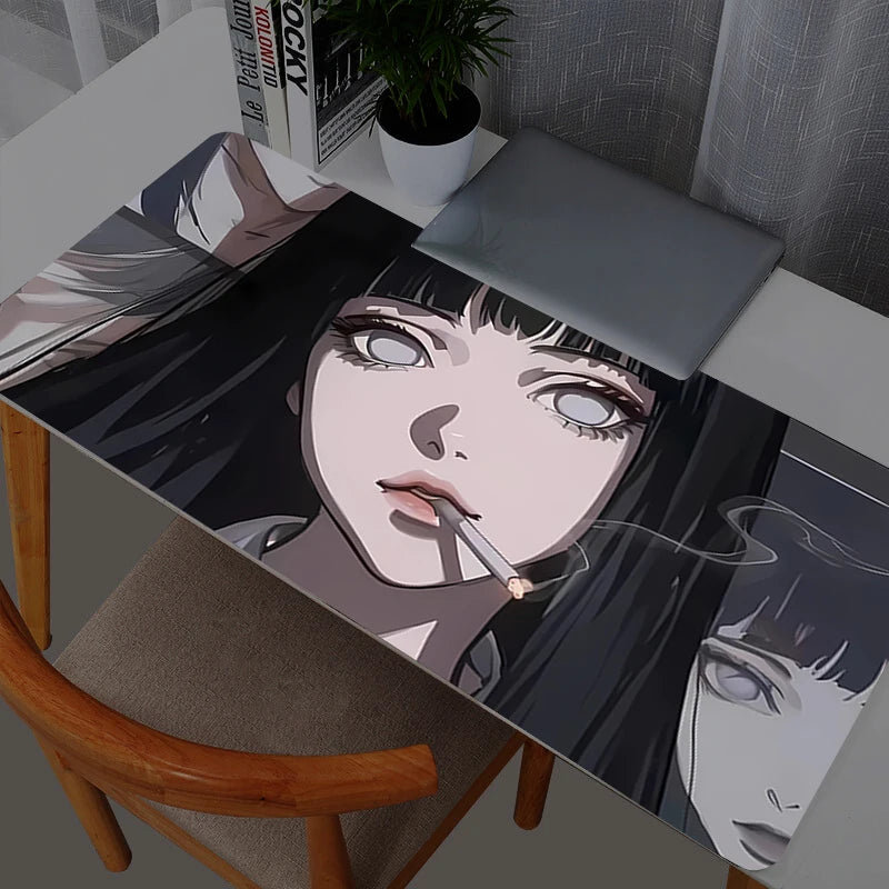 Naruto Hyuuga Hinata Mouse Pad Large XXL PC Desk Mat Gamer Office Carpet Keyboard Table Mouse Pads Gaming Accessories Mousepad