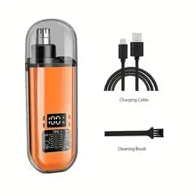 Electric Nose & Ear Trimmers for Men USB Rechargeable  Portable Mini Compact Design with Fast Charge Electric Grooming Kit