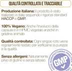 Magnesium Bisglycinate 120 Capsules with Vitamins B1, B5, and B6 for Fatigue | Supports the Nervous System, Muscles, and Energy Metabolism. 4 Months. Vegan, Gluten-Free and Lactose-Free, Made in Italy