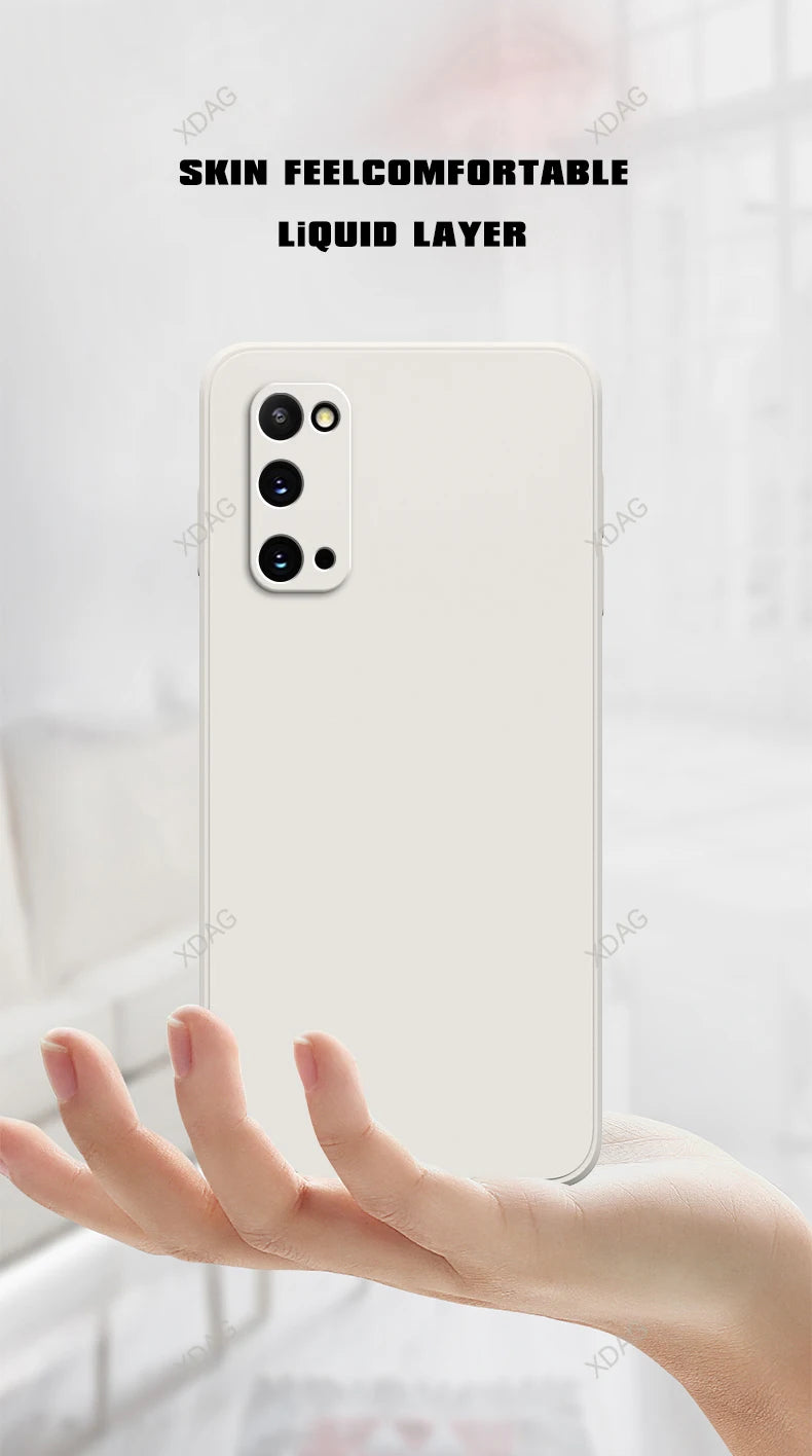 Original Phone Case for Samsung Galaxy S20 Plus Ultra FE S20+ S20Plus S20Ultra S20FE 5G Soft Liquid Silicone Back Cover Carcasas