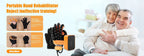 Left & Right Rehabilitation Robot Gloves Hand Massage Device for Stroke Hemiplegia Hand Function Recovery Finger Workout Trainer
