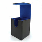 Card Fit For 100+Single Sleeved Cards  , Leather Trading Commander Deck Box Compatible With  Card Deck,Game Card Box