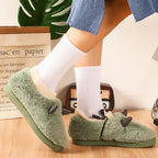 Heated Feet Warmer USB Foot Warmers Winter Shoes Plush Cute Removable And Washable Slippers