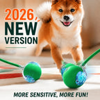 New Dog Interactive Ball Toy,Automatic Rolling Dog Ball Rechargeable,Smart Puppy Interactive Toy,Intelligent Balls Toy for Dogs