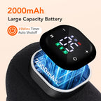Electric foot and hand massager can vibrate and heat the ankles and ankles, and the bracket joints are portable, which can relax