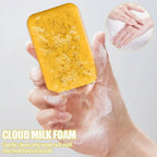 Turmeric Kojic Acid Lemon Soap Bar, Soap Bar Brighten Even Skin Vitamin E, Gentle Lemon Soap For Face,Body Wash