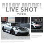 1:24 911 GT3 RS Alloy Sports Car Model Collection Ornament Toy Vehicle Diecast Miniature Voiture Boyfriend Gift